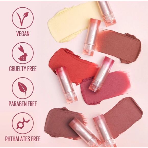 NIB KAJA Love Blur Semi-Matte Hydrating Lip Balm 02 SWEET BESTIE K-BEAUTY SKIN - Picture 10 of 14